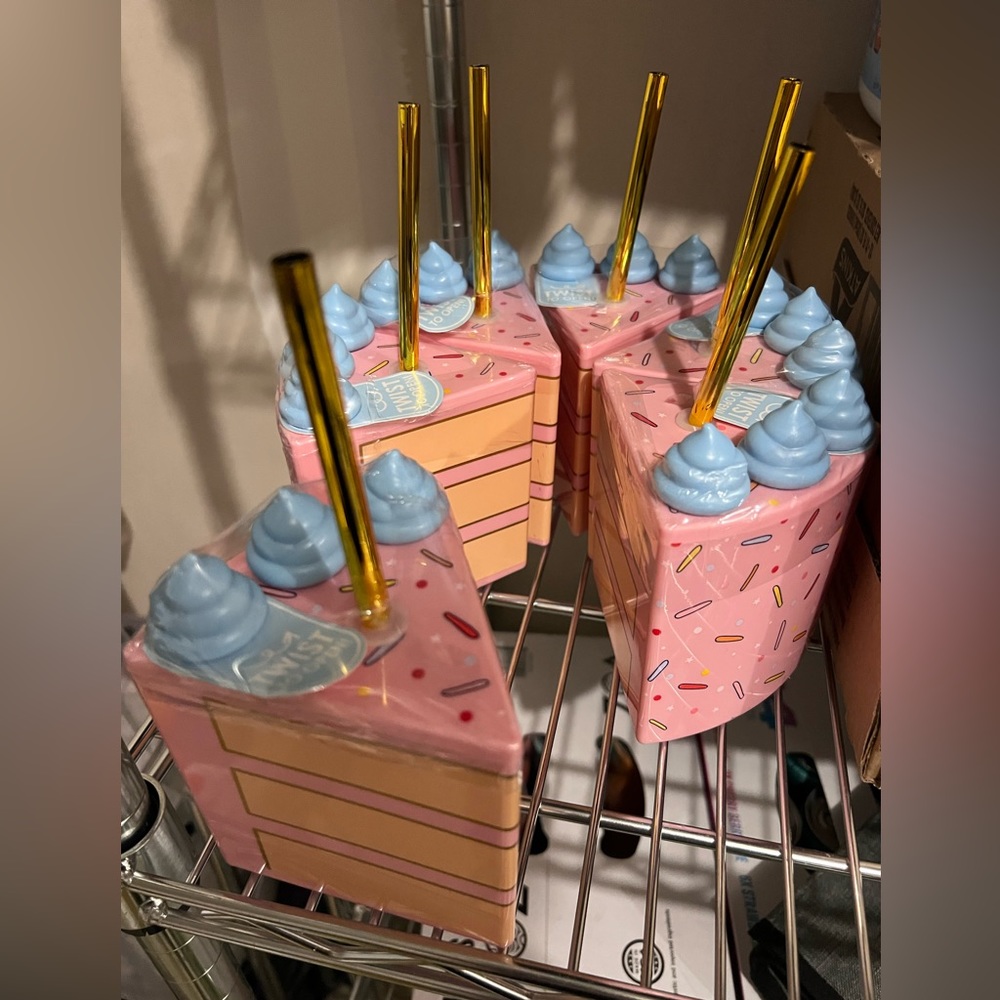 Cake tumblers set of 6